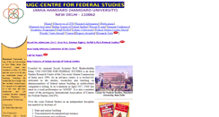 Desktop Screenshot of cfsindia.org.in